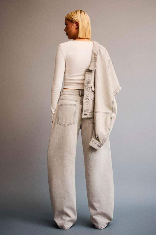 Jeans wide leg barrel Jeans wide leg barrel