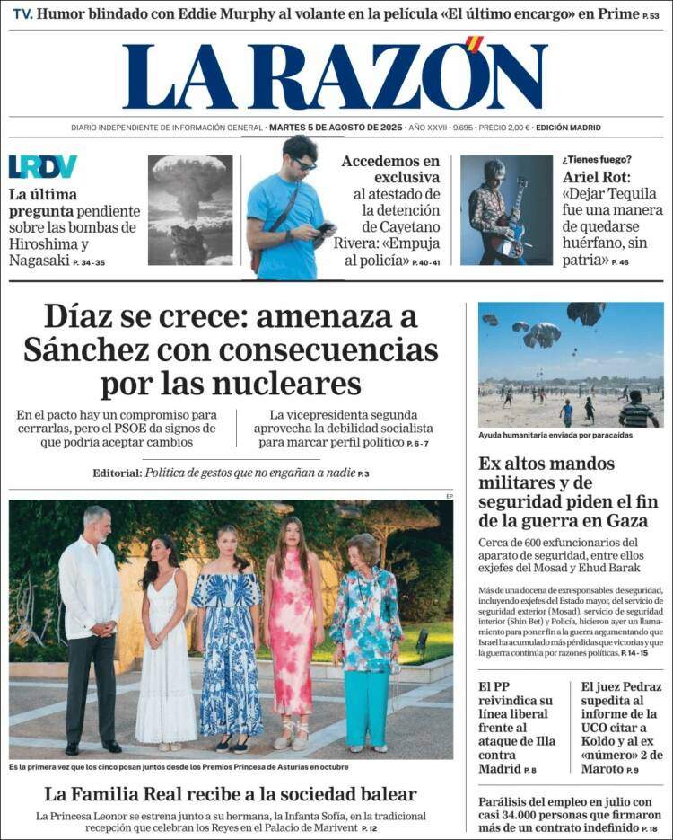 'La Razón' 5 'La Razón' 5