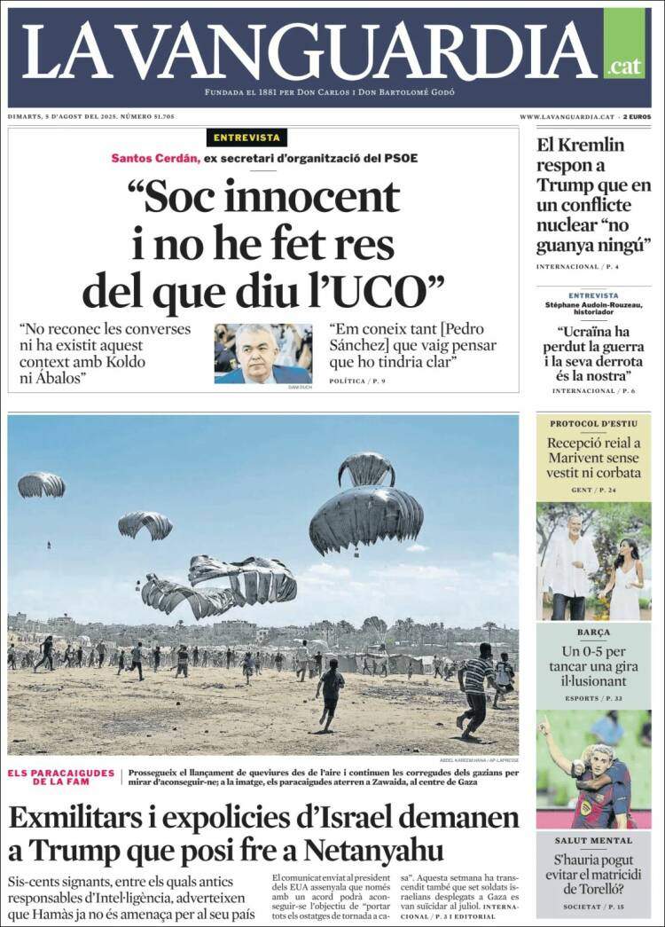 'La Vanguardia' 5 'La Vanguardia' 5