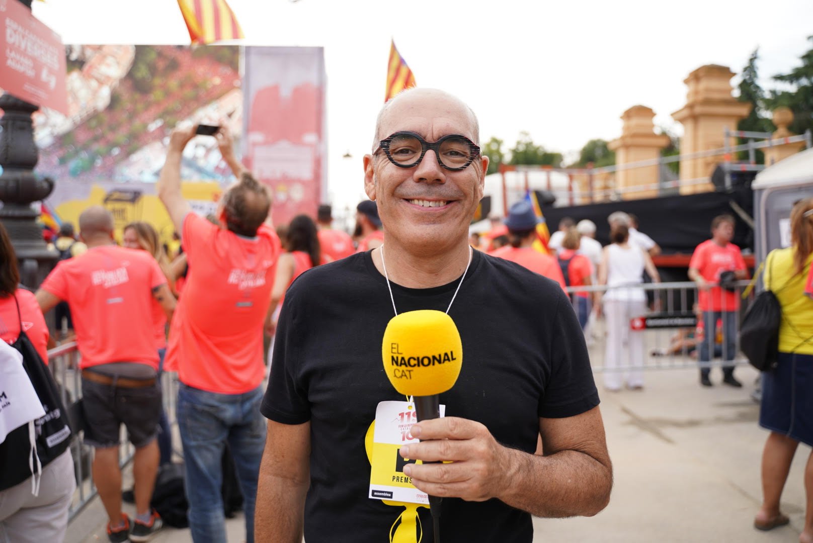 El Iu-tuber en la Diada 2018