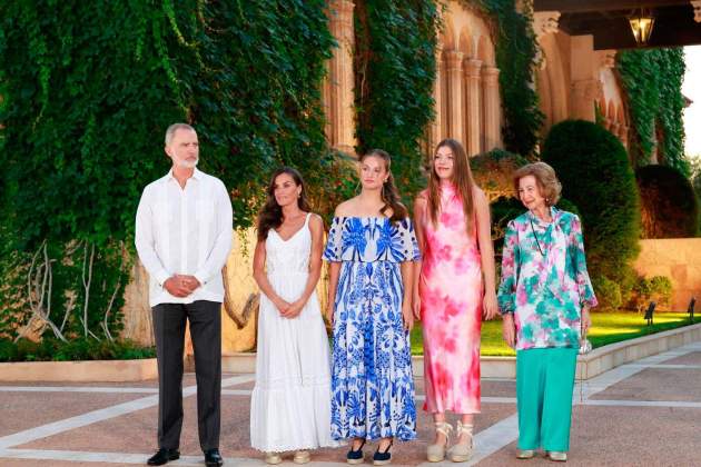 La família reial en la recepció de Marivent, 2025 / Casa Reial 2