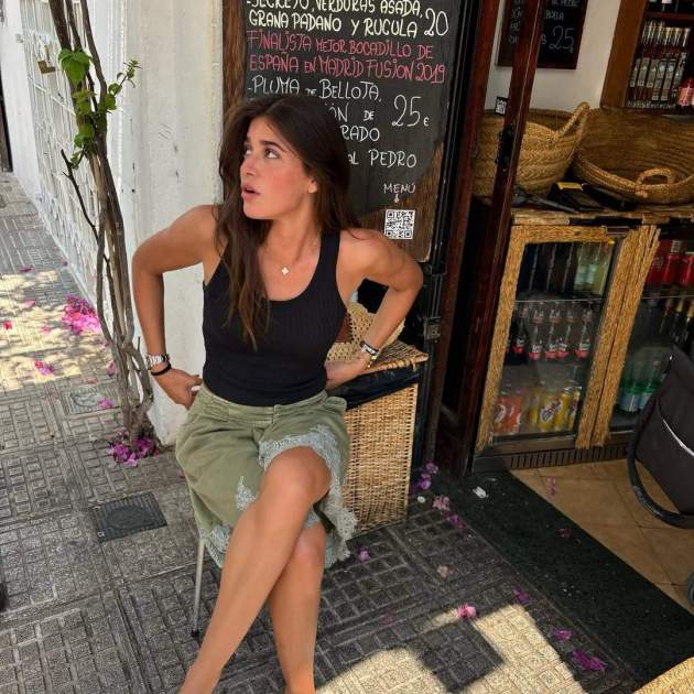 Sira Martínez a Can Gourmet, a Eivissa / Instagram Sira Martínez a Can Gourmet, a Eivissa / Instagram
