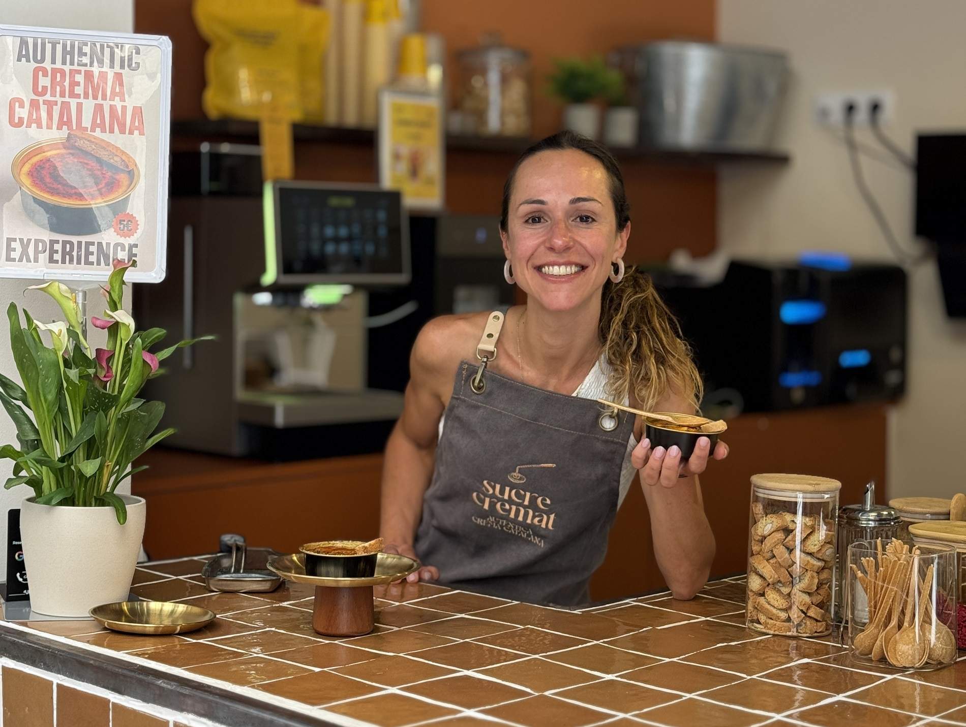 Neix a Barcelona la primera botiga de crema catalana autèntica per emportar