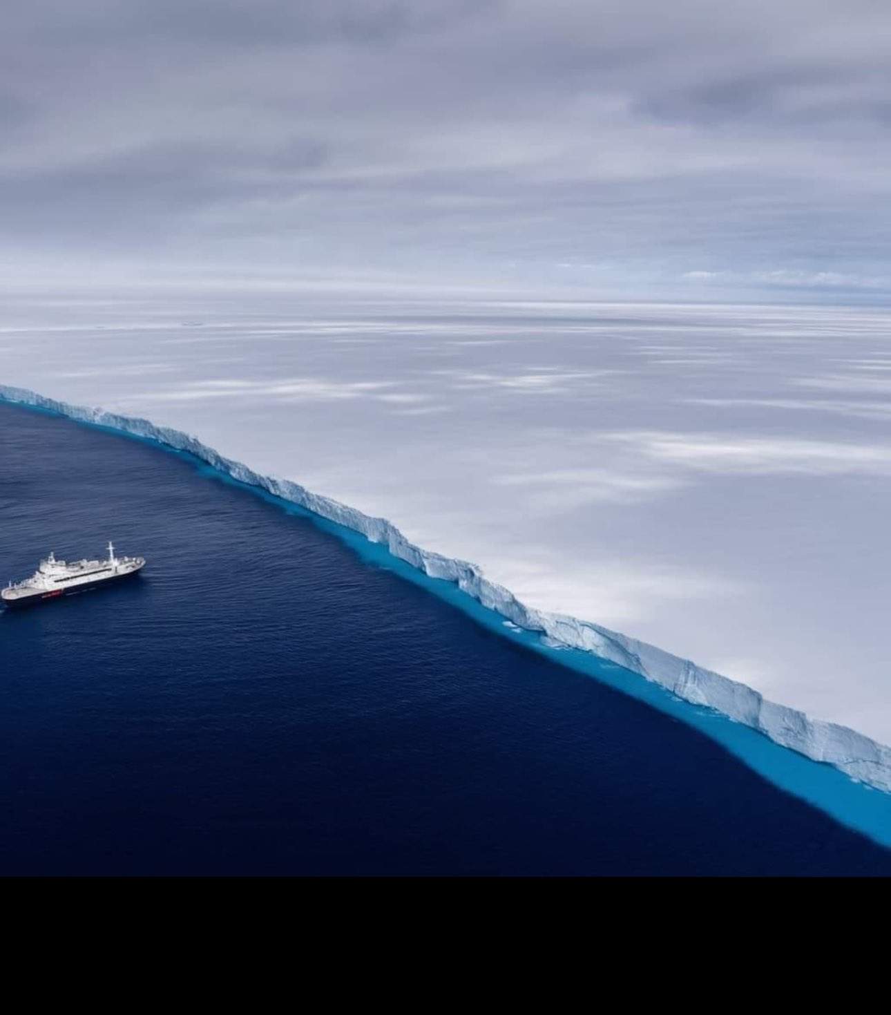 La fragmentació de l'iceberg més gran del món amenaça una illa i la seva valuosa fauna marina
