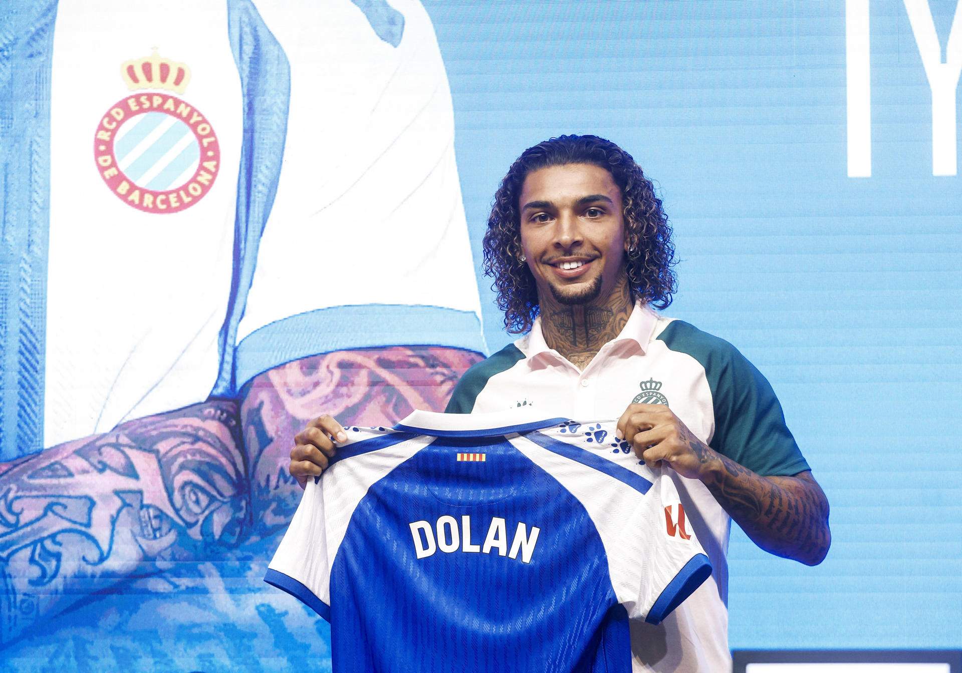 Tyrhys Dolan, nou fitxatge de l'Espanyol: "Vull ser una estrella i fer molt soroll a la Lliga"