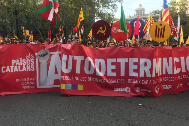ELNACIONAL capçalera manifestació esquerra independentista diada 11 s Gemma Liñán ELNACIONAL capçalera manifestació esquerra independentista diada 11 s Gemma Liñán