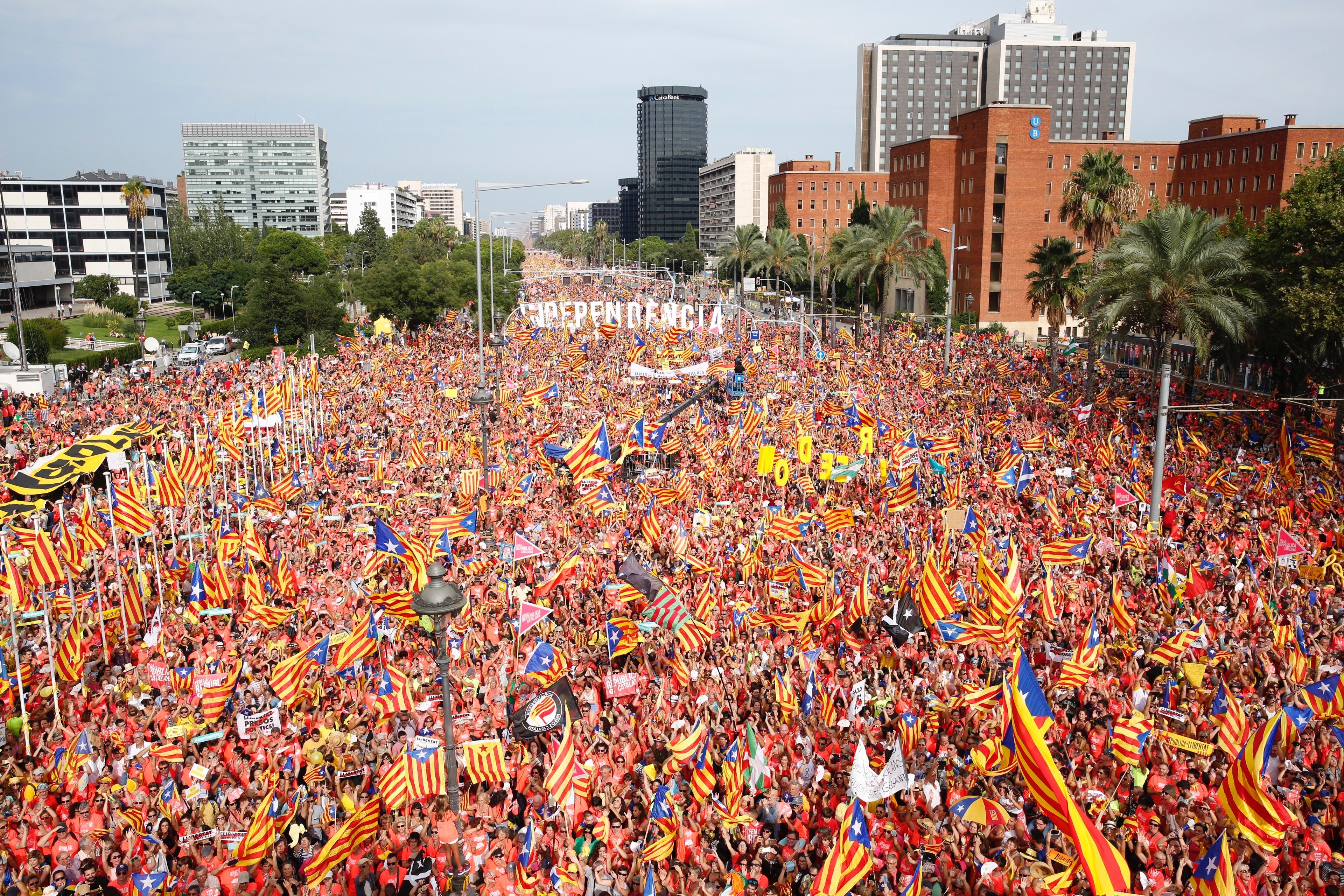 L’ANC programa actes reivindicatius a Pla de Palau per al matí de la Diada