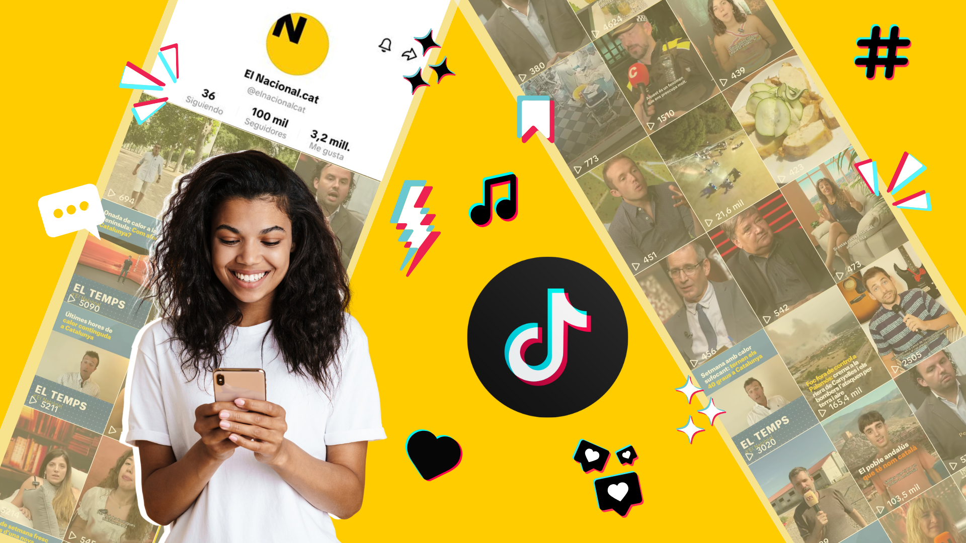 El Nacional supera els 100.000 seguidors a TikTok i es consolida com a referent per a les noves generacions