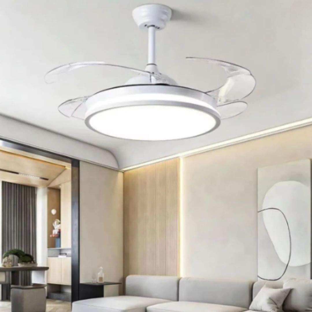 El ventilador més intel·ligent per a casa teva: 6 velocitats, llum LED regulable i aspes retràctils