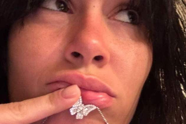 El selfie d'Aitana amb una papallona   Instagram