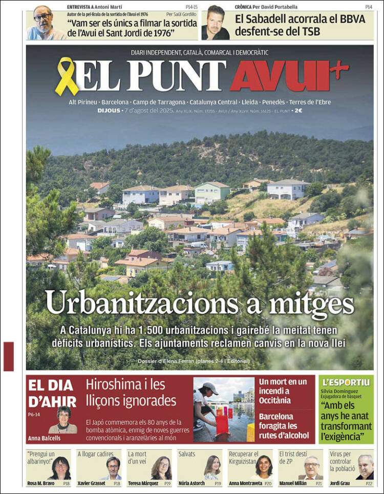 'El Punt Avui' 7 'El Punt Avui' 7