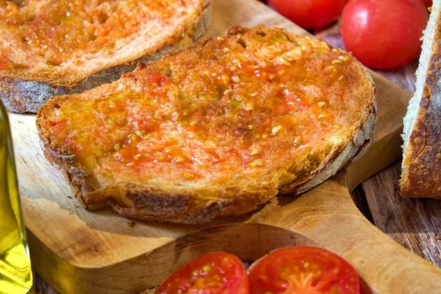 Pan con tomate Pan con tomate