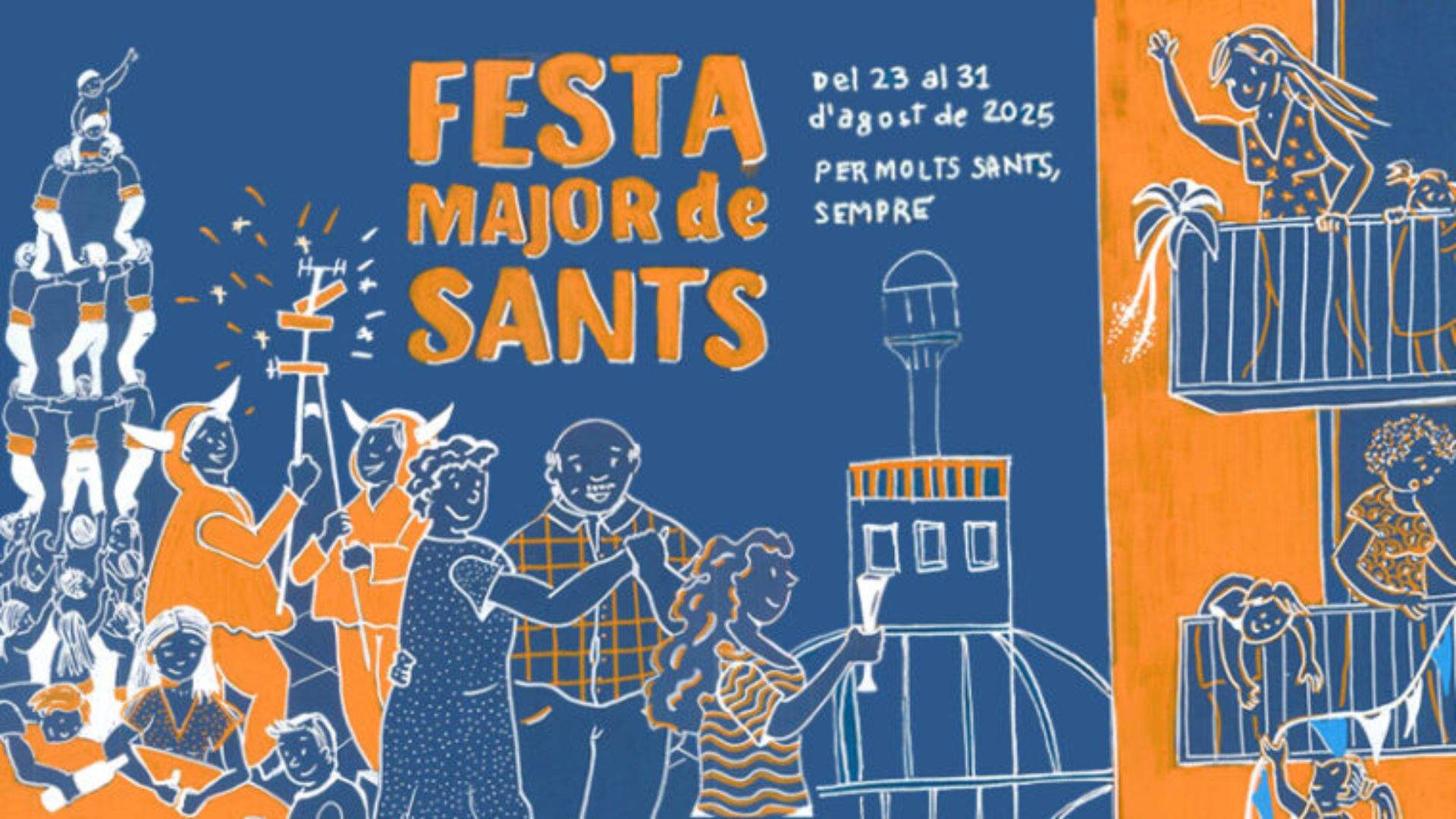 festa major sants 2025