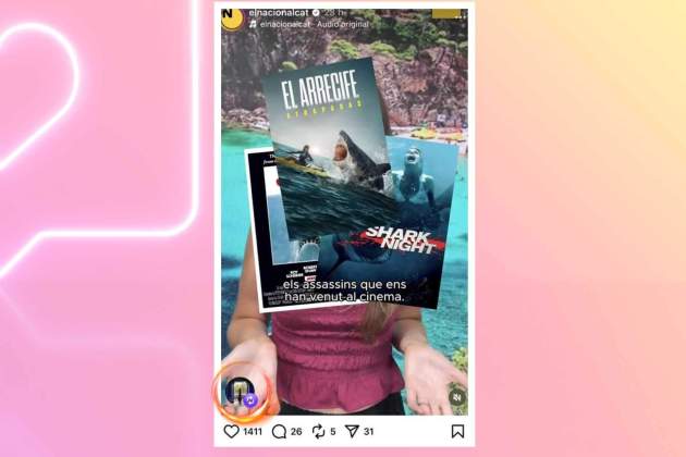 Así se indica que un contenido se ha compartido