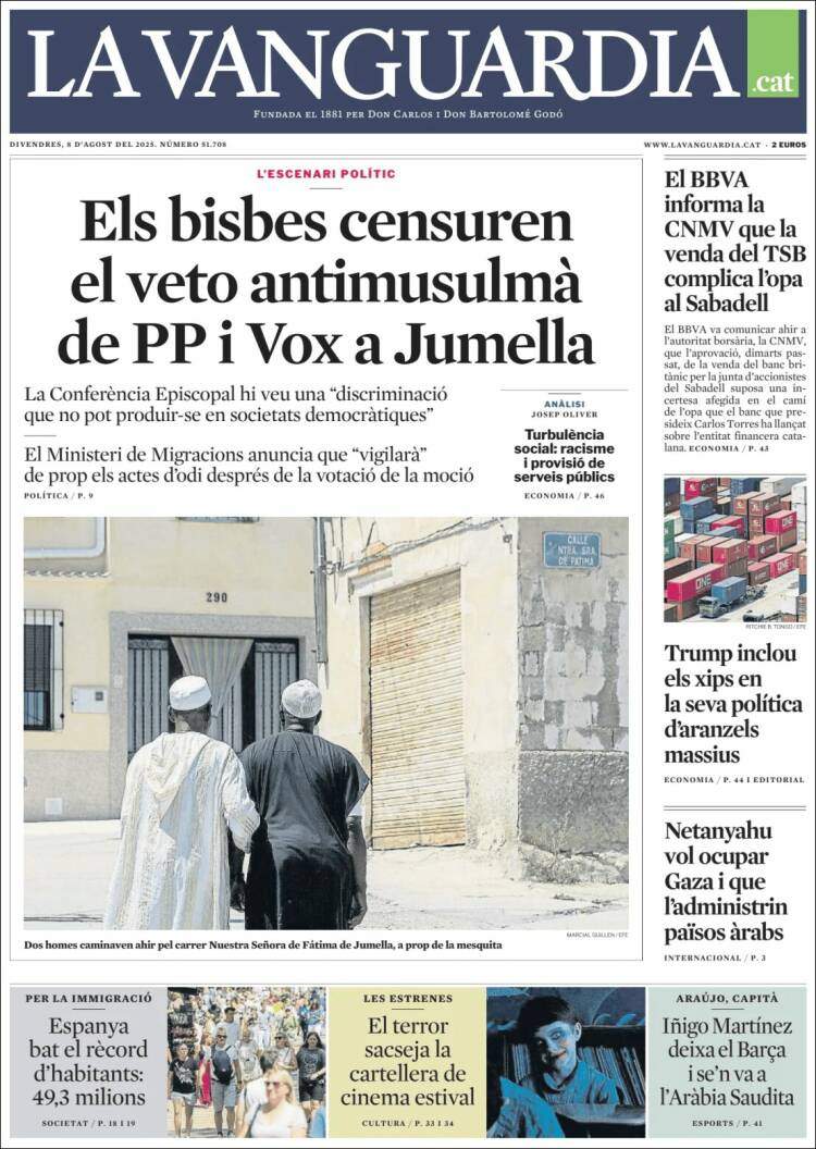 'La Vanguardia' 8 'La Vanguardia' 8