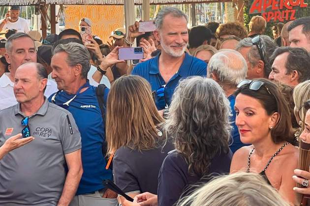 Felip durant el concert de Jaime Anglada el passat 1 d'agost / Europa Press