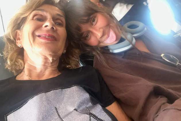 Olga Ríos y su madre en Mallorca / Instagram