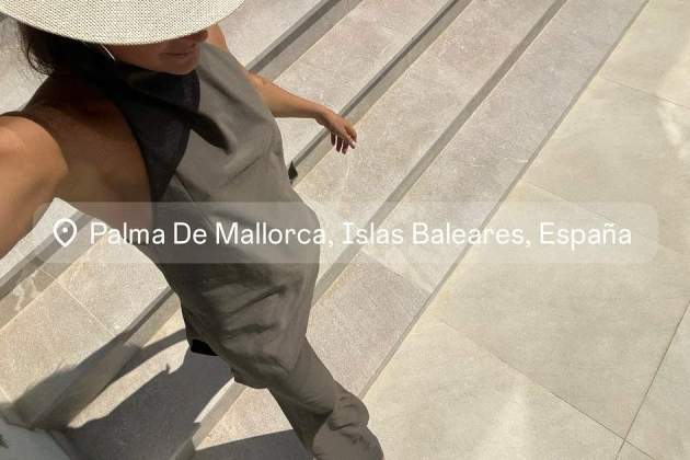 Olga Ríos de vacaciones en Mallorca / Instagram