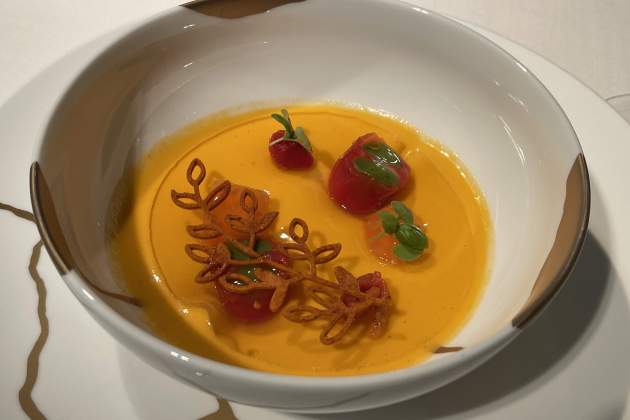 Plats del restaurant Moments / Foto: Jordi Tubella Plats del restaurant Moments / Foto: Jordi Tubella