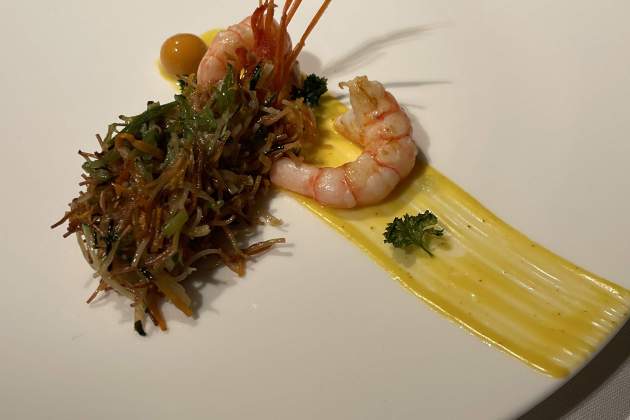 Plats del restaurant Moments / Foto: Jordi Tubella Plats del restaurant Moments / Foto: Jordi Tubella