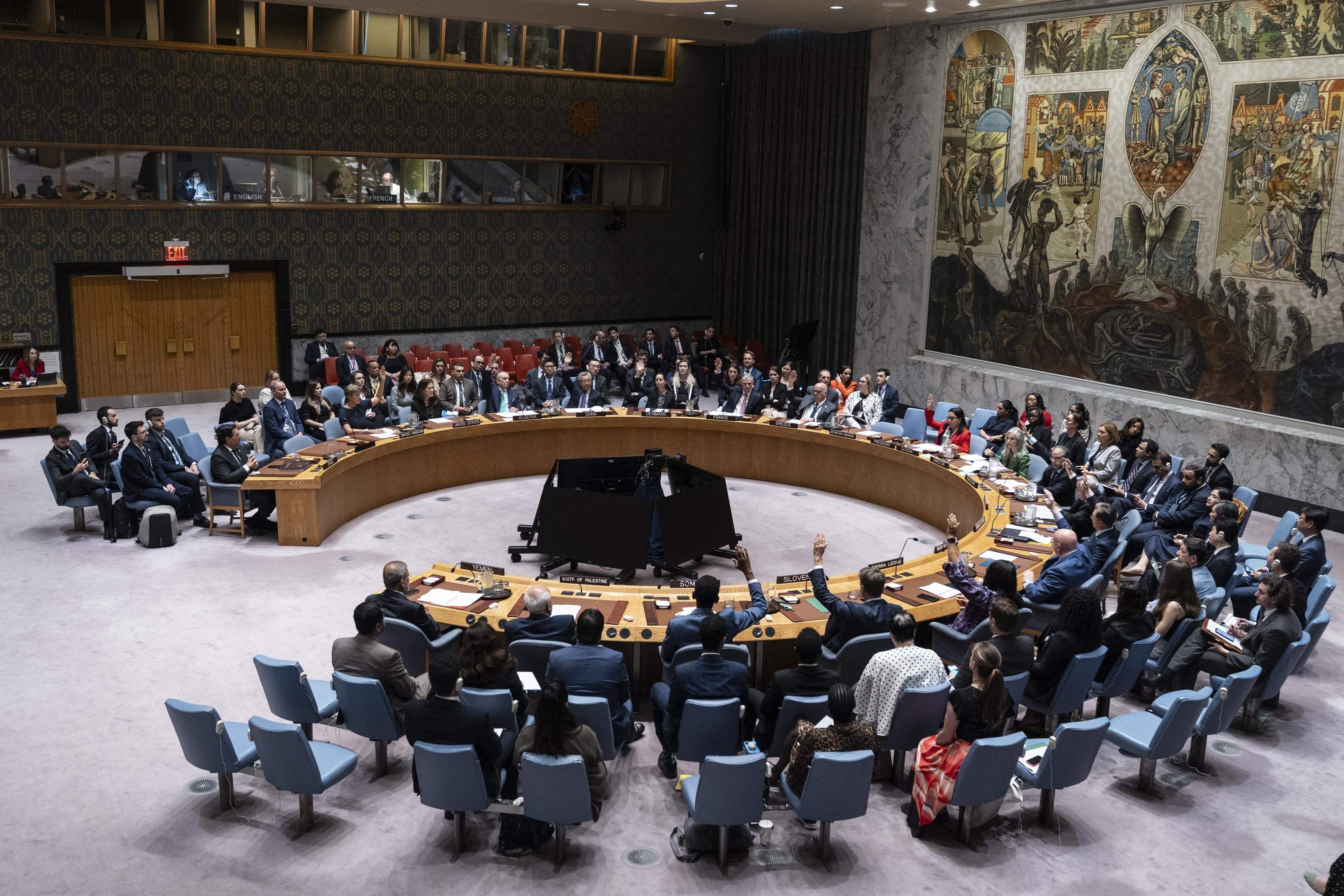 Reunió d'urgència del Consell de Seguretat de l'ONU pel pla israelià d'ocupar Gaza