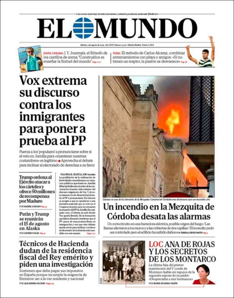 'El Mundo' 9. 'El Mundo' 9.