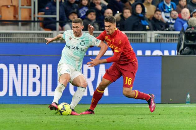 Joan González en un partit contra l'Inter de Milà / Foto: Europa Press