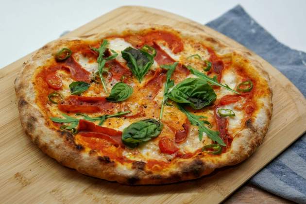 Pizza margarida / Foto: Unsplash