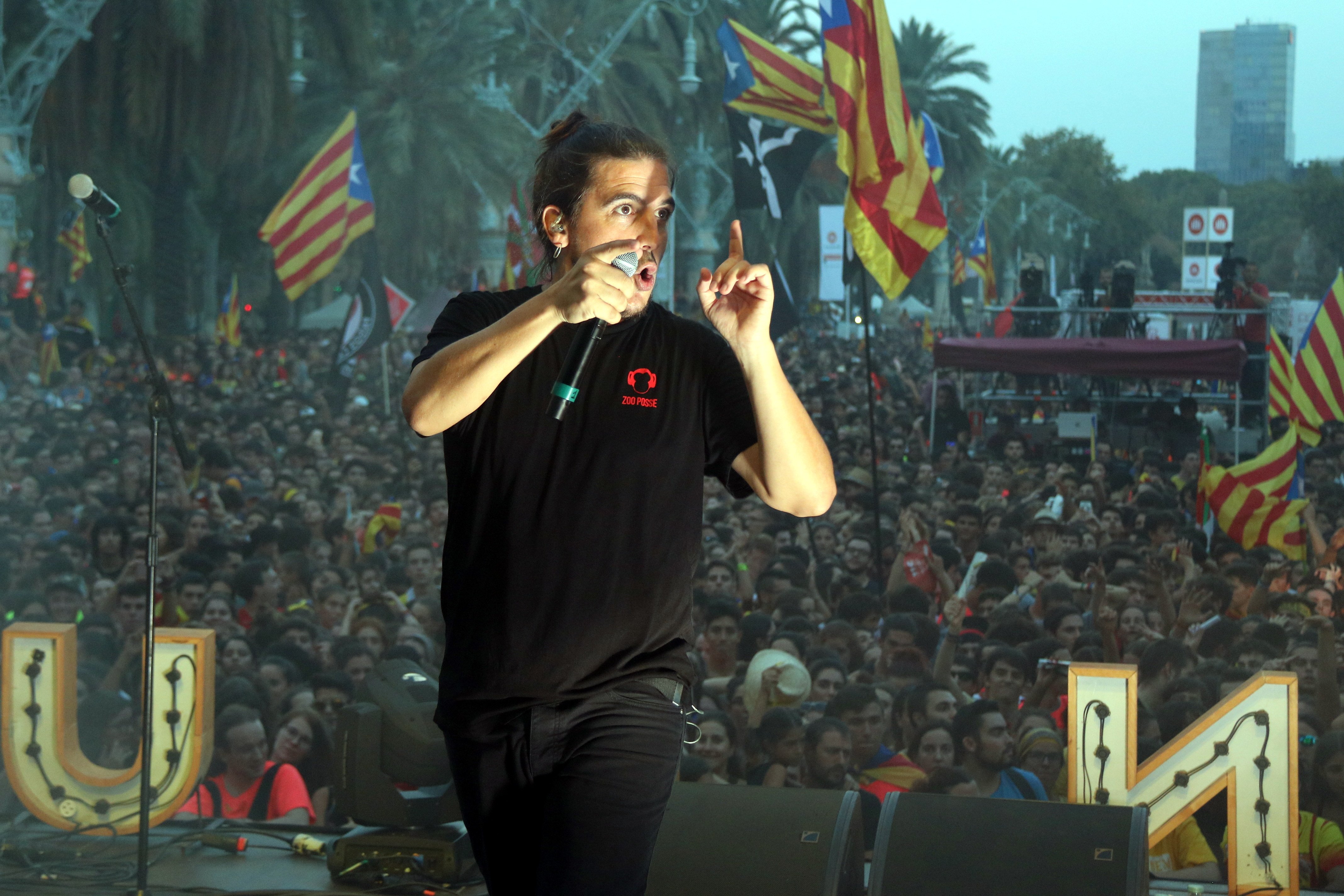 Una Festa per la Llibertat multitudinària posa punt i final a la Diada