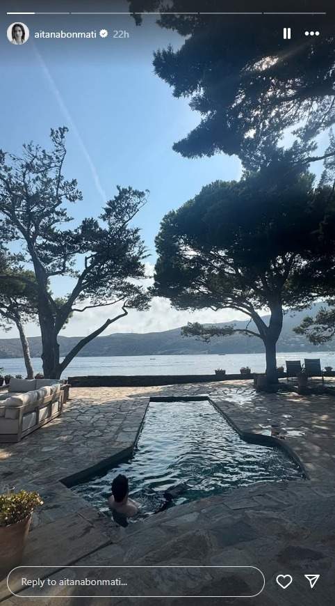 Vacaciones Aitana Bonmatí en Cadaqués Instagra,