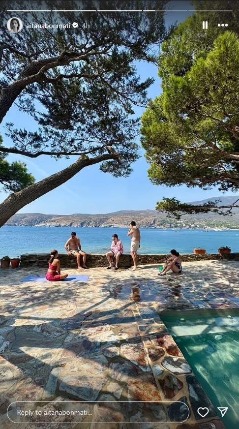 Vacaciones Aitana Bonmatí Cadaqués Instagram