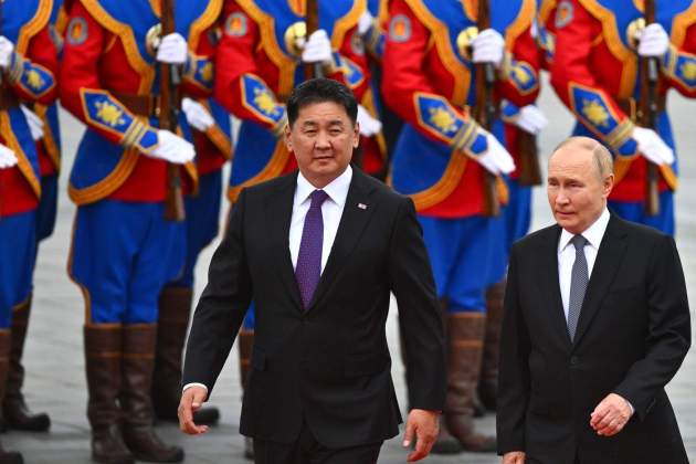Putin durant la seva visita a Mongòlia / Europa Press