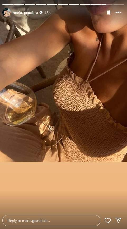 Maria Guardiola en Eivissa Instagram