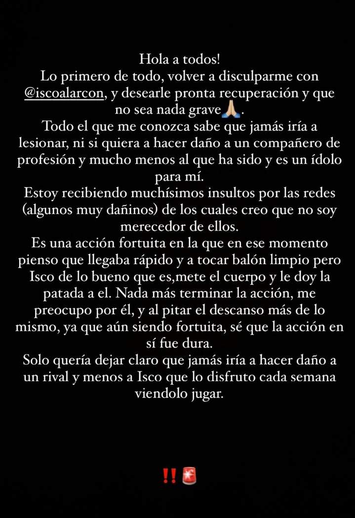 Escrito Dani Larrubia Instagram