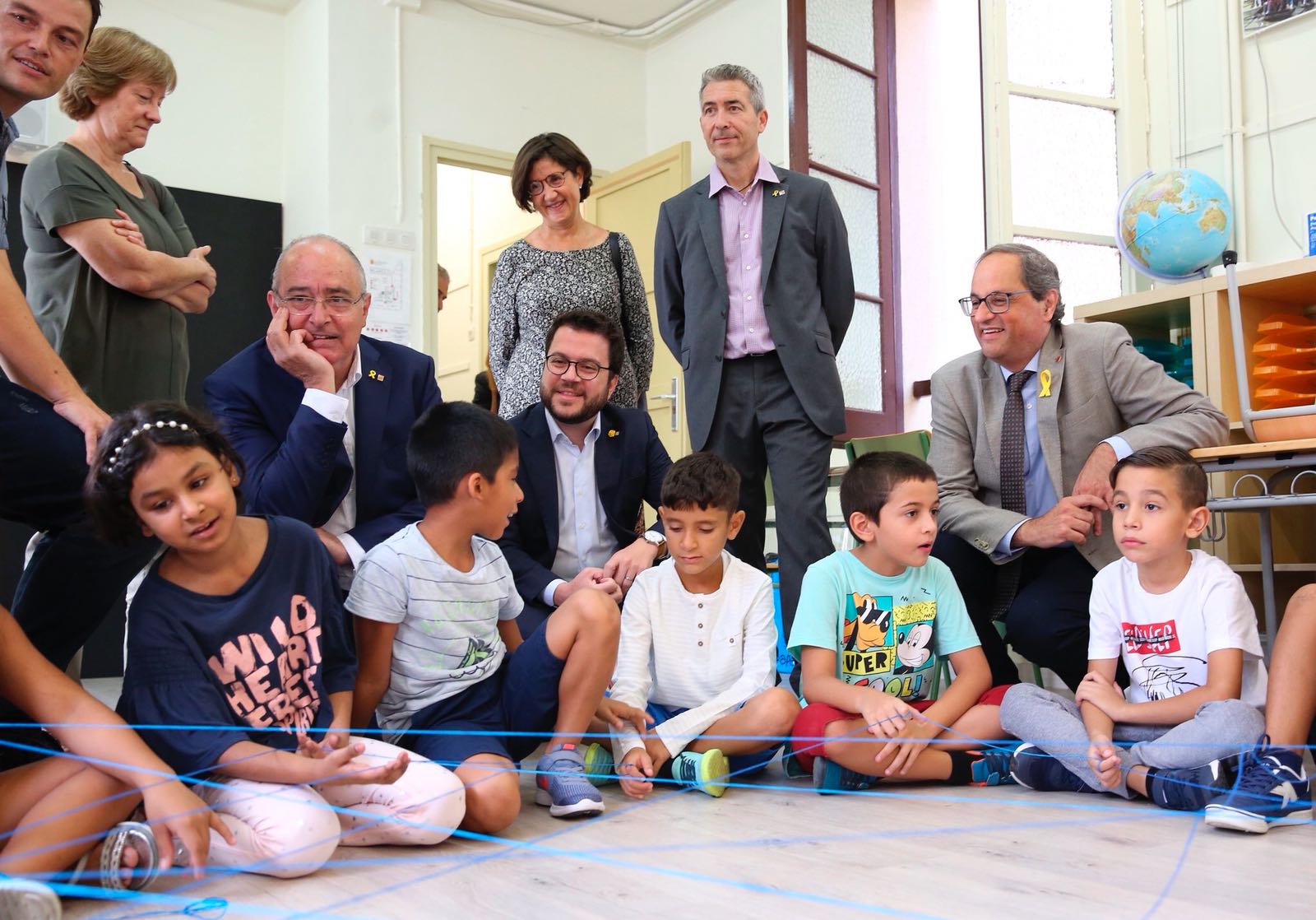 Torra abre el curso escolar defendiendo la escuela catalana