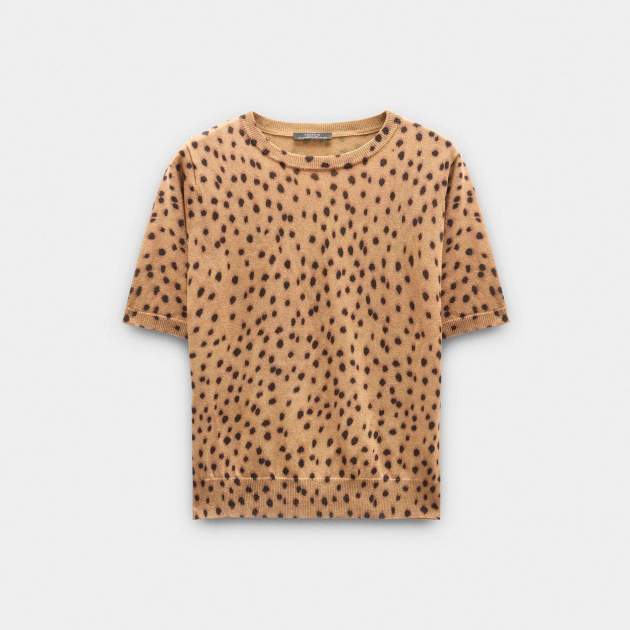 Jersey de punt estampat animal