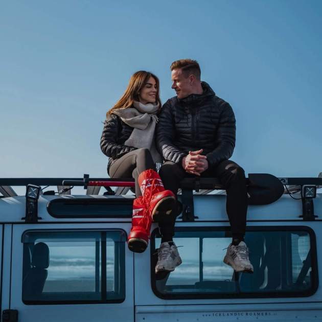 Ona Sellarès y Ter Stegen / Instagram