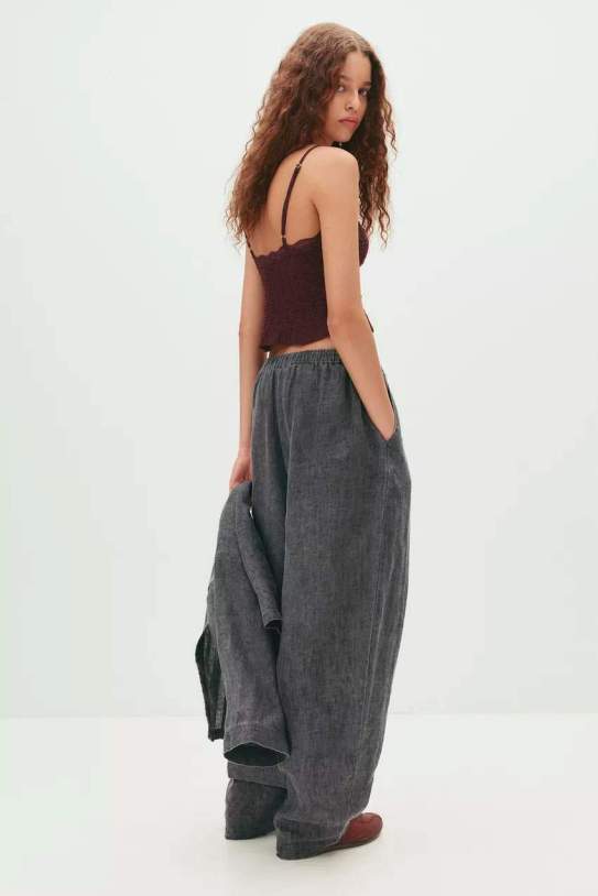 Pantalons barrel 100% lli