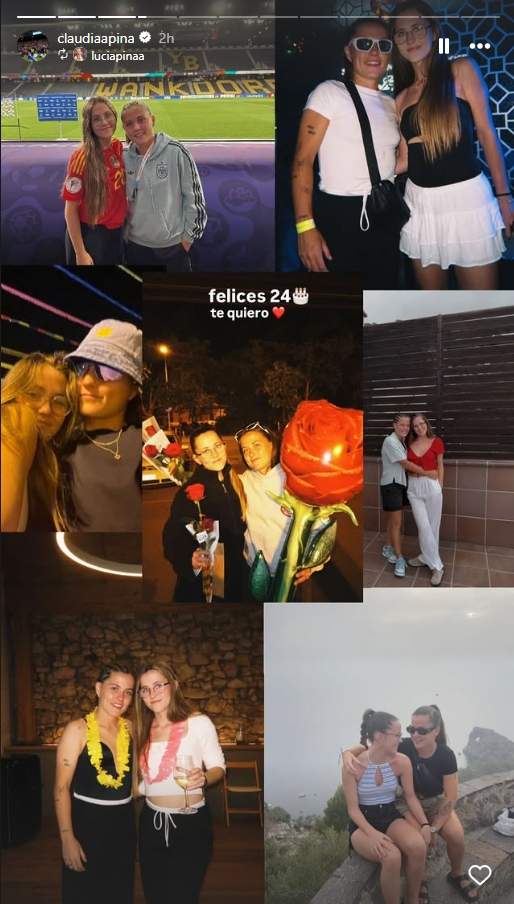 La recopilación de fotos de Clàudia y Lucía Pina / Instagram La recopilación de fotos de Clàudia y Lucía Pina / Instagram