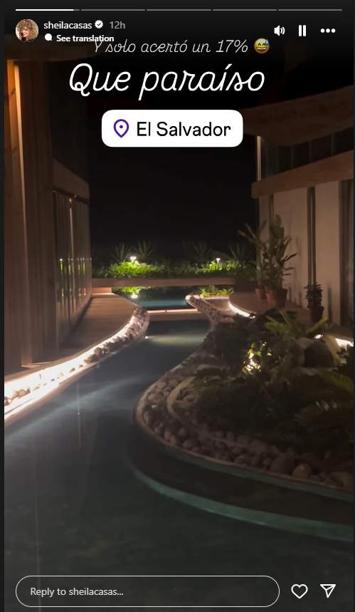 Sheila Casas de vacances a El Salvador Instagram Sheila Casas de vacances a El Salvador Instagram