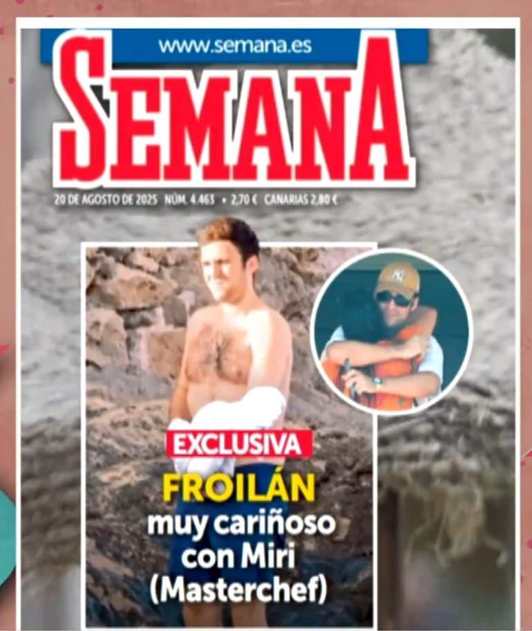 Portada revista 'Semana' Froilán y Miri Perez