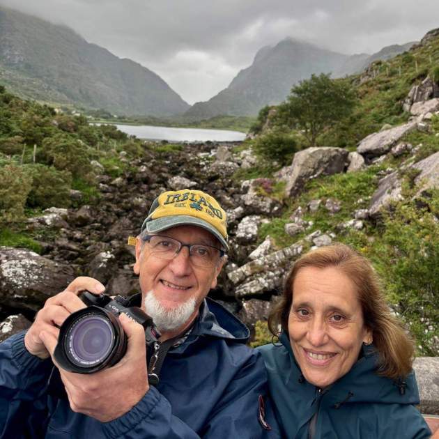 16. Parc Natural de Killarney. Els nostres companys Frederic i Núria / Cedida: Rosa Moret