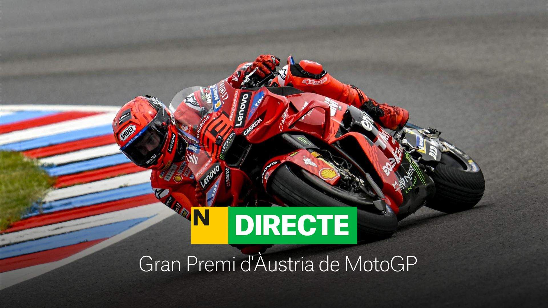 Gran Premi d'Àustria de MotoGP al circuit de Red Bull Ring, DIRECTE | Resultat i resum