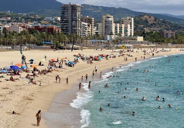 Imagen de archivo de la playa de Mataró | ACN