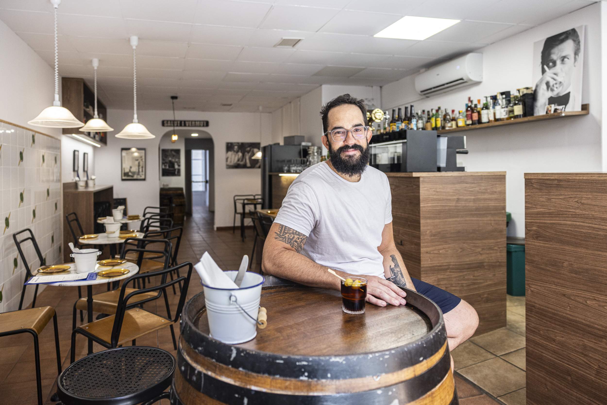 BODEGA CRUDO SANT ANDREU ROGER SANCHEZ / Foto: Montse Giralt