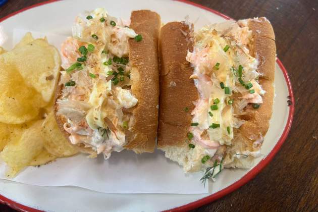 Roll de gambes Bodega Crudo / Foto: Rosa Molinero Trias