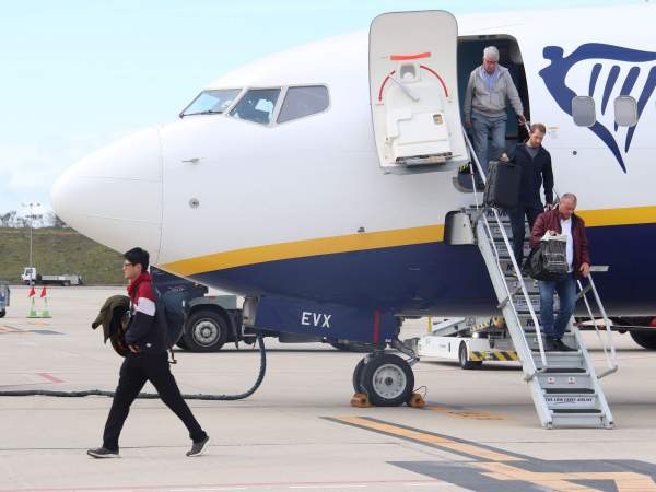Un avión de Ryanair con varios pasajeros | Foto: ACN Un avión de Ryanair con varios pasajeros | Foto: ACN