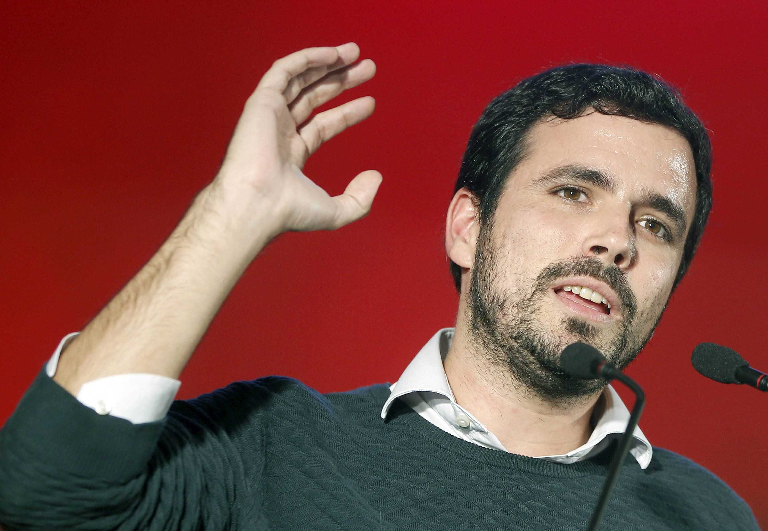 Garzón carga contra el discurso de Rufián: "Es hipócrita"
