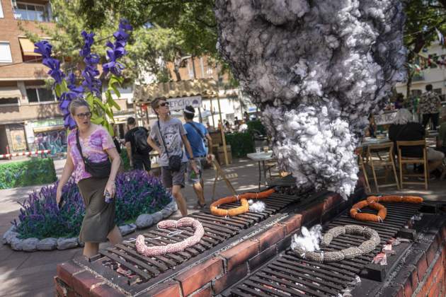 FIESTAS DE GRACIA plaza del norte / Foto: Montse Giralt