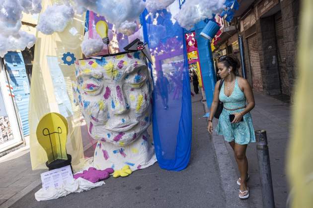 FIESTAS DE GRACIA calle Puigmartí / Foto: Montse Giralt